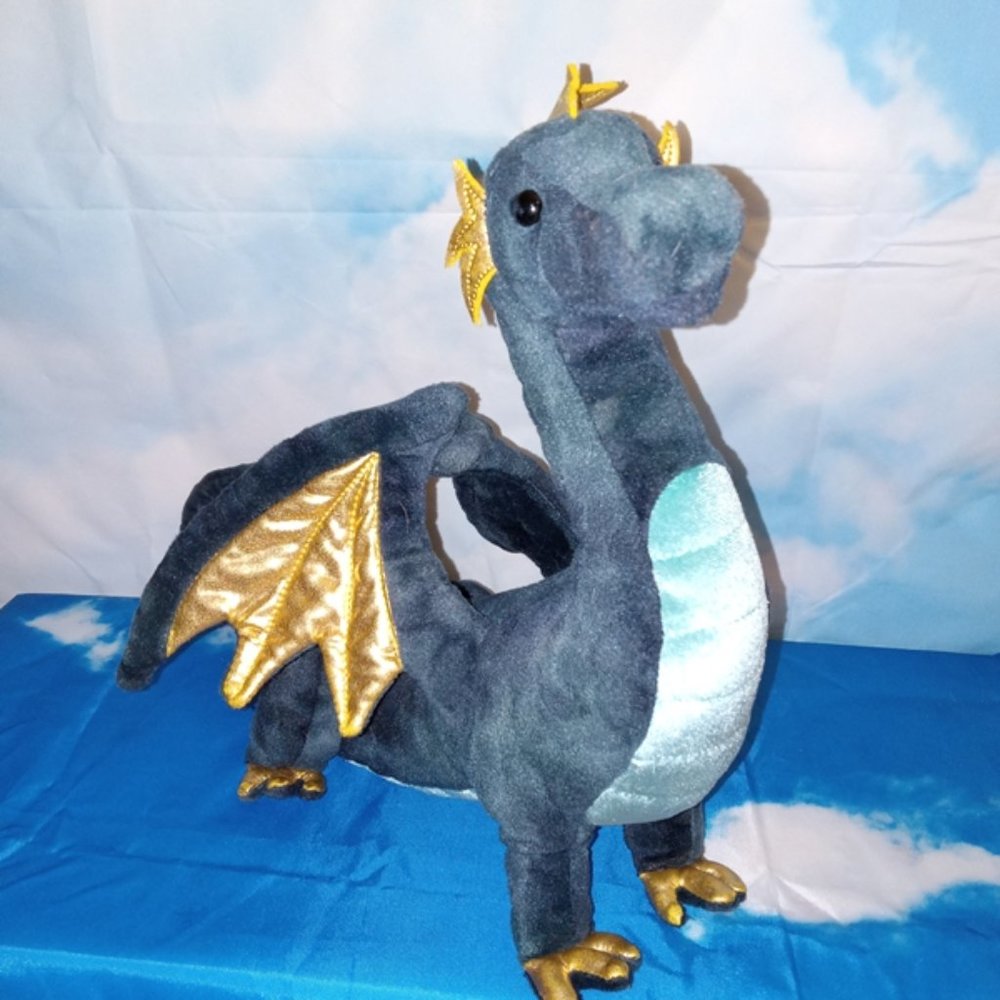 Aragon the noble plush dragon made by Douglas - Picture 6 of 8